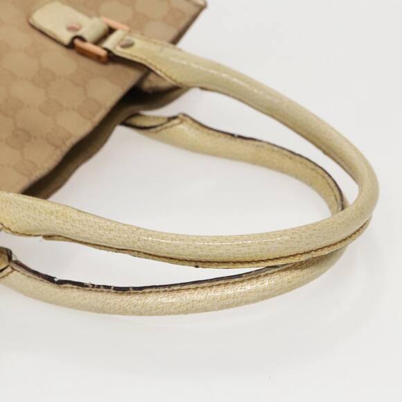 GUCCI GG Canvas Tote Bag Beige Gold - Picture 7 of 16